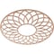 Ekena Millwork Cannes Wood Fretwork Pierced Ceiling Medallion, Cherry, 40"OD x 13 5/8"ID x 3/8"T CMWP40X40X0375CNCH - alternate 4